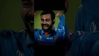 Unique celebration🤯😂  when kohli comes to bowling and gets a wicket🗿 cricket viratkohli [upl. by Lekcim227]