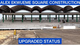 CONSTRUCTION PROGRESS OF THE ALEX EKWUEME SQUARE IN AWKA THE CAPITAL CITY OF ANAMBRA STATE [upl. by Suillenroc290]