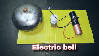 How to make electric bell 🔔 at home🏠  working model for easy [upl. by Addia]