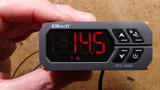 Inside a better quality Elitech thermostat with schematic [upl. by Lrae]