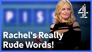 Rachel Rileys RUDE Words  8 Out of 10 Cats Does Countdown  Channel 4 [upl. by Hctim362]