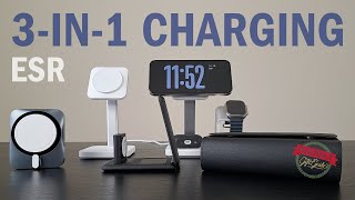 GIFT GUIDE 3IN1 Chargers for iPhone AirPods Pro and Apple Watch from ESR [upl. by Tay]