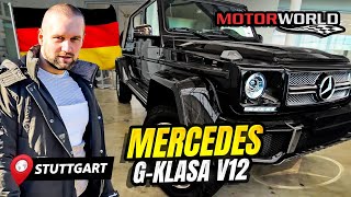 OVA G KLASA V12 JE BOLJA OD BAKINE 500000e  motorworld stuttgart [upl. by Htebi514]