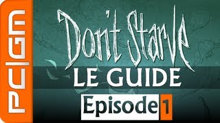 Dont Starve Le Guide 1  Les Bases de la Survie  Jour 1 à 4 [upl. by Ruyle]