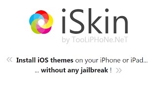 iSkin  install iOS themes on iPhone amp iPad WITHOUT jailbreak [upl. by Eenaj801]