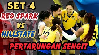 RED SPARK VS HILLSTATE 08 NOVEMBER 2024volleyball bolavolly [upl. by Kluge]