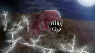 Mongolian Death Worm Speed Drawing using Manga Studio EX 5 with music [upl. by Reiniar]