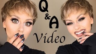 QampA Video How I Style My Hair How I Got Into Makeup My Biggest Insecurity Etc [upl. by Irak]