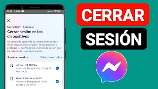 Cómo Cerrar Sesión De messenger En Todos Los Dispositivos [upl. by Alegnat]