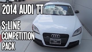 2014 AUDI TT S LINE COMPETITION PACK REVIEW Engine Interior [upl. by Lajib147]