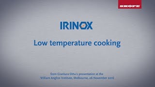 SKOPE – IRINOX Demonstration  William Angliss Institute Chapter 3 Low Temperature Cooking [upl. by Aicercul]