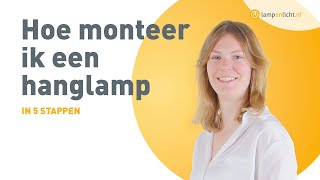 Hoe hang ik een hanglamp op Zo bevestig je een een hanglamp aan het plafond  MONTAGE [upl. by Llehcim653]