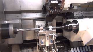 B1250 Gun Barrel Machining [upl. by Anihsat]