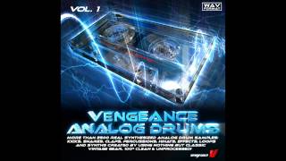 VengeanceSoundcom  Vengeance Analog Drums Vol 1 [upl. by Enneirda400]