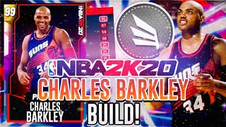 MAKE THE PERFECT CHARLES BARKLEY BUILD ON NBA 2K20 MYPLAYER BUILDER [upl. by Haya]