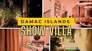 Inside a Luxury Damac Islands Show Villa Full Tour [upl. by Ylremik]