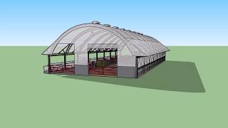 Cattle Barn 50x128 [upl. by Bendite373]