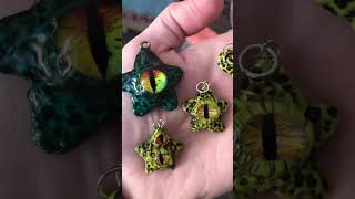 Polymer clay ideas and greebles polymerclay clay diy polymerclaycharms necklace charms hair [upl. by Eiznyl291]