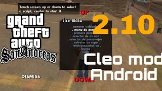 CLEO MOD para GTA SA ANDROID Gta San Andreas Android [upl. by Martica]