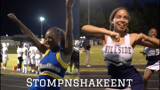 NORTH CAROLINA CHEERLEADING SQUADS SHAKE THE TRACK DOWN [upl. by Jezabella]