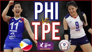 PHILIPPINES vs CHINESE TAIPEI  AVC 2024 Asian Women Volleyball Challenge Cup Live Scoreboard [upl. by Thompson]