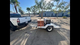 Part One Of The Mobile Welding Trailer Build [upl. by Sirromed]