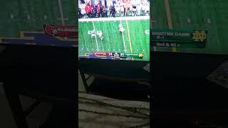 Louisville vs Notre dame who will win ncaafootball [upl. by Audri]