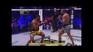 Francis Ngannou vs Renan Ferreira  KO HIGHLIGHTS  Extended   PFL Battle of the Giants [upl. by Ludwig579]