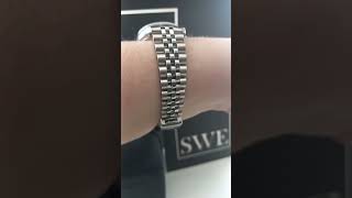 Rolex President Datejust Midsize 31 Rose Gold Diamond Ladies Watch 278285 Review  SwissWatchExpo [upl. by Naeloj]