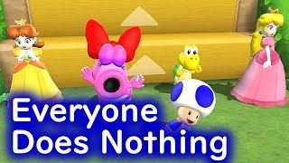 Mario Party 9 Everyone Does Nothing in Step It Up 664 [upl. by Joella780]