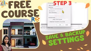 revit step 3  check this before save revit files amp backups  important settings in Revit in tamil [upl. by Kiernan]