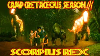 netflix jurassic world camp cretaceous season 3 scorpius rex [upl. by Bren273]