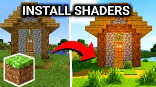 How To Install Shaders On Minecraft Full Guide Hindi [upl. by Anitnauq]