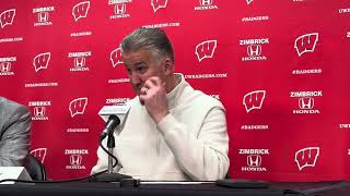 Matt Painter after Purdue win over Wisconsin [upl. by Schwenk]