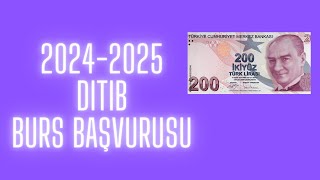 DİTİB Burs Başvurusu Nasıl Yapılır [upl. by Yemorej130]