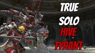 Lone Assault WRECKS Hive Tyrant  True Solo Lethal  Space Marine 2 [upl. by Katharina]