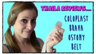 Thaila Reviews Coloplast Brava Ostomy Belt  Ostomonday Episode 20 [upl. by Arriaet840]