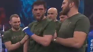 Umar Salamov Beaten Badly  DMITRY BIVOL vs UMAR SALAMOV Highlights [upl. by Sivehc]