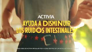 Activia Ayuda a disminuir los ruidos intestinales [upl. by Ennywg]