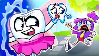 Dental Health 🦷😍😷 Funny English for Kids animation funny kids teeth [upl. by Aharon]