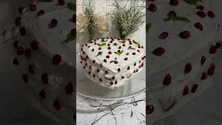 Aşk pastası ❤️🍰🍓 pasta yaspasta tarifler [upl. by Figueroa]