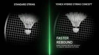 Aerobite Boosts  Yonex  Badminton Hybrid Strings [upl. by Grimaud]