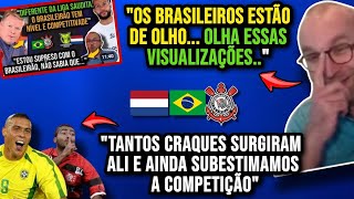 FOMOS DESCOBERTOS MUITO DEBATE SOBRE O BRASILEIRÃO NA IMPRENSA HOLANDESA E ELES DESCOBRIRAM O CANAL [upl. by Jewel]