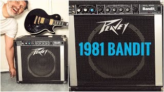 The Original Peavey Bandit 1981 Solo Series Bandit [upl. by Raffaj]