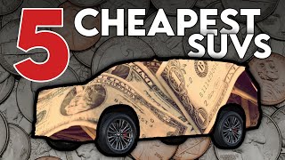 2025s BEST BUDGET SUVs Top 5 CHEAPEST amp MOST AFFORDABLE OPTIONS [upl. by Clothilde]