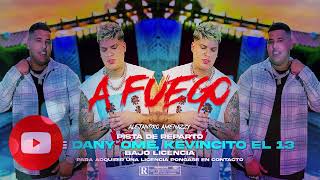 Pista Repartera 2024 quotA Fuegoquot Type Dany Ome Kevincito El 13 Prod by Alejandro Amenazzy [upl. by Kreindler]