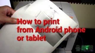 How to print from your Android phone or tablet [upl. by Arihsaj]