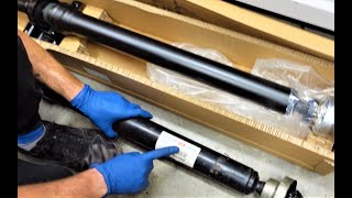 Porsche Cayenne Rear Cardan Driveshaft Replacement [upl. by Beaulieu]