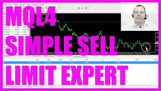 MQL4 TUTORIAL  SIMPLE SELL LIMIT EA [upl. by Jasun999]