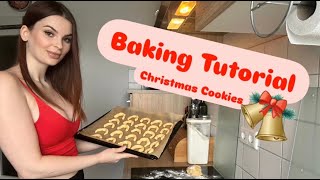 lets bake christmas cookies  tutorial with recipe from Idamarie 4k [upl. by Yim]